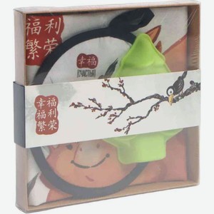 Набор подарочный для кухни Этель Китайский дракон полотенце 40×73 см + прихватка 17×17 см + силиконовая форма мини, 3 предмета