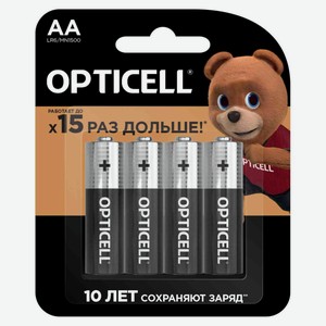 Батарейка литиевая Opticell Opticell AA, 4 шт.