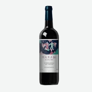 Вино  Киндзмараули , маради, красное полусладкое, 12%, 0.75 л