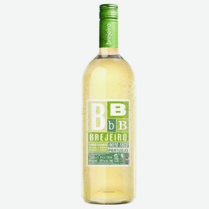 Вино Брэхэйро, столовое, полусухое, белое, 0,75л., 10%