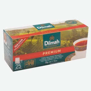 Чай черный Dilmah цейлонский, 25х2 г