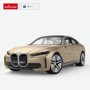 Радиоуправляемая машина Rastar «BMW i4 Concept 2,4G», золотистая 1:14