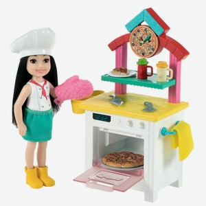 Игровой набор Barbie «Челси повар» с кухней и духовкой