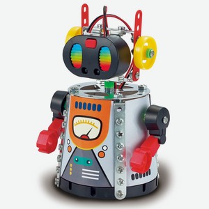 Электронный конструктор On time «Роботехника. Забавный робот» с датчиком препятствий