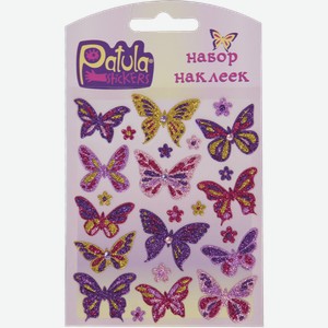 Блестящие наклейки Patula «Бабочки»