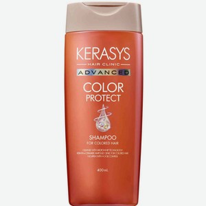 Шампунь для окрашенных волос KeraSys Защита цвета ампульный, 400 мл