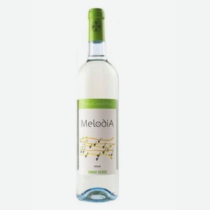 Вино Мелодия, ординарное, полусухое, белое, 0,75л., 12%