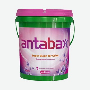 ANTABAX Универсальный Премиум порошок для цветного белья, ведро 4000
