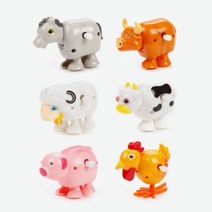 Заводная игрушка Жирафики «Ферма» 6 видов в ассортименте