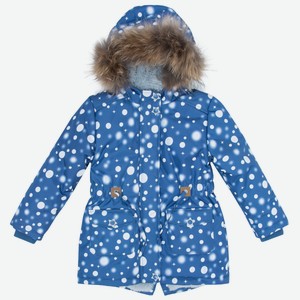 Куртка для девочки Barkito, синяя (146)