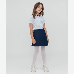 Юбка-шорты для девочки Button Blue, синие (134)