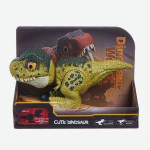 Интерактивная игрушка Dinosaur World Динозавр, зеленый