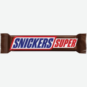 Шоколадный батончик Snickers Super 80 грамм