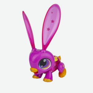 Интерактивная игрушка 1toy «РобоЛайф. Кролик» сборная с аксессуаром