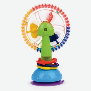 Развивающая игрушка-погремушка Жирафики «Каруселька» на присоске