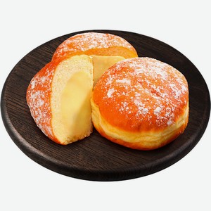 Пончики Берлинские с ванильным кремом 2шт 130г