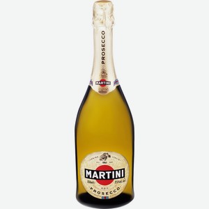 Вино игристое MARTINI Prosecco бел. сух. ст./без ст., Италия, 0.75 L