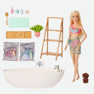 Игровой набор Barbie в Спа-салоне с аксессуарами