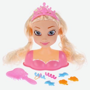 Кукла-манекен Карапуз «Принцесса» для создания причесок 22 см
