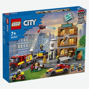 Конструктор LEGO City «Пожарная команда» 60321