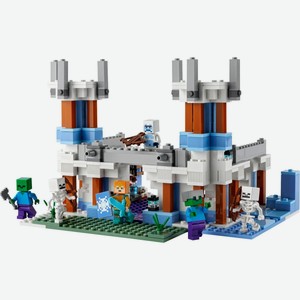 Конструктор LEGO Minecraft Ледяной дворец The Ice Castle 499 деталей