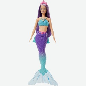 Кукла Barbie Dreamtopia Русалочка, с фиолетовыми волосами