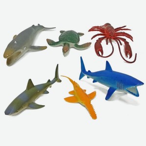Игровой набор 1Toy «В мире животных» Морские животные в ассортименте