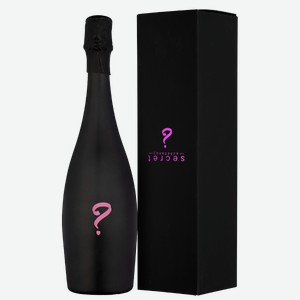 Шампанское Secret Rose Brut в подарочной упаковке 0.75 л.