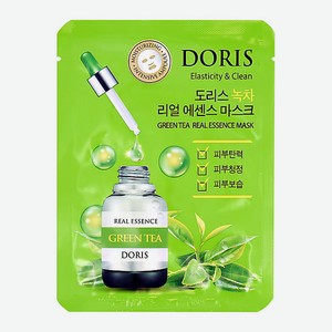 DORIS Маска для лица с экстрактом зеленого чая (успокаивающая) 25