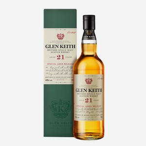 Виски Glen Keith 21 Years Old 0.7 л.