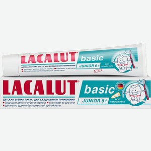 Зубная паста Lacalut Basic Junior 6+ 60г
