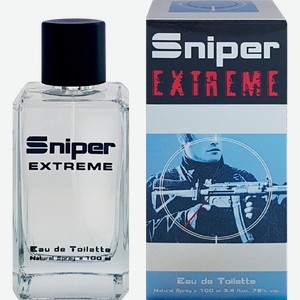 Туалетная вода Genty Sniper Extreme для мужчин 100мл