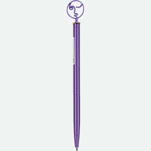 Ручка Pop Girl металлическая с топпером в ассортименте
