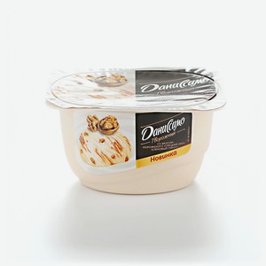 Продукт творожный Даниссимо со вкусом мороженого, грецкий орех и кленовый сироп 5.9%, 130 г