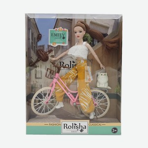 Кукла Эмили Прогулка на велосипеде Summer Holiday 29см