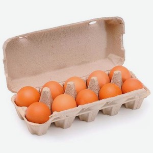 Яйцо куриное С1 10 шт., пластик