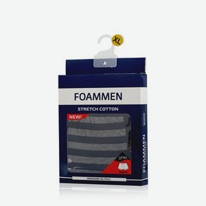 Мужские трусы - боксеры Foammen Fo80501-1 серые XL