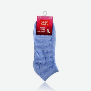 Женские укороченные носки Good Socks , Голубой р.36-39
