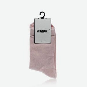 Женские однотонные носки Chobot 5221-003 , Нюдовый , р.25