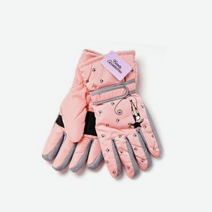 Детские перчатки - краги с утеплением Atto Зайчик Розовый 2шт