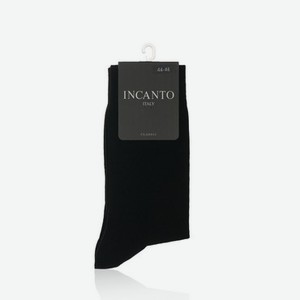 Мужские однотонные носки INCANTO BU733008 Nero р.4