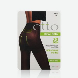 Женские колготки Atto Ideal Body Hips 20den , Nero , 4 размер