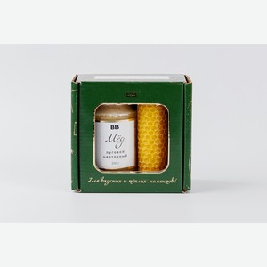 Мед луговой (в наборе со свечкой и открыткой)