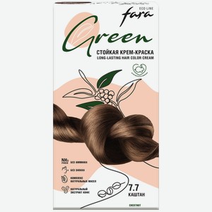 Краска для волос FARA Eco Line 7.7 каштан