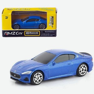Легковой автомобиль Uni-Fortune «RMZ City Maserati GranTurismo MC» металлический 1:64, синий