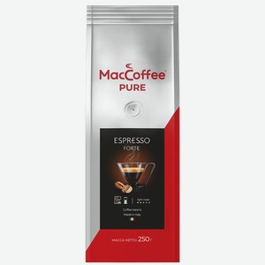 Кофе в зернах MacCoffee Pure Espresso Forte, 250 г