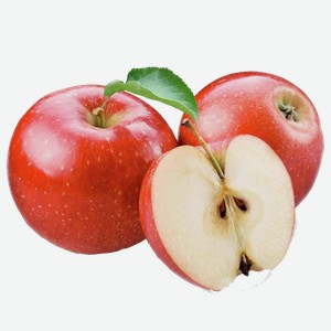 Яблоки свежие (красные) 1кг