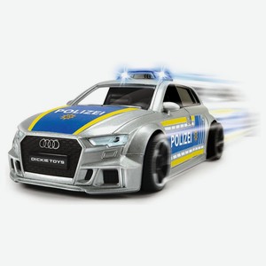Машинка Dickie «Полицейская Audi RS3» с аксессуарами, светом и звуком 13 см