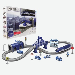 Игровой набор 1Toy InterCity «Железная дорога. Полицейская станция»