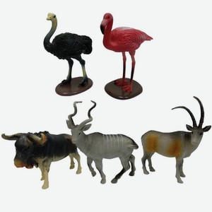Игровой набор 1Toy «В мире животных» Дикие животные Африки